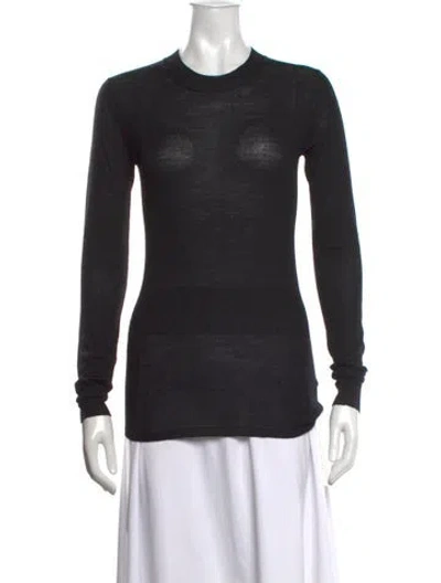 Pre-owned Junya Watanabe Crew Neck Sweater In Grey