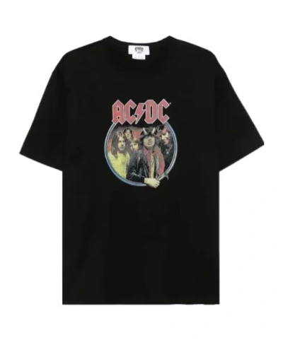 Junya Watanabe Ac/dc T-shirt In Black