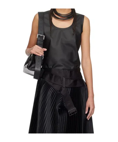 JUNYA WATANABE CREW NECK ZIPPER VEST