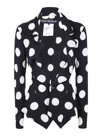 Junya Watanabe Crop Blazer Jacket In Black