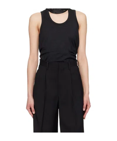Junya Watanabe Cut-out Detail Vest In Black