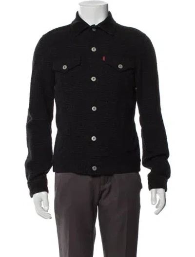 Pre-owned Junya Watanabe Denim Jacket In Black