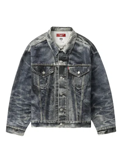 Junya Watanabe Denim Jacket In Blue