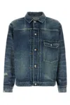 Junya Watanabe Denim Trucker Jacket In Indigo