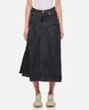 Junya Watanabe Denim Long Skirt Levi's Collab In Blue