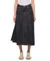 Junya Watanabe Denim Long Skirt Levi's Collab In Blue