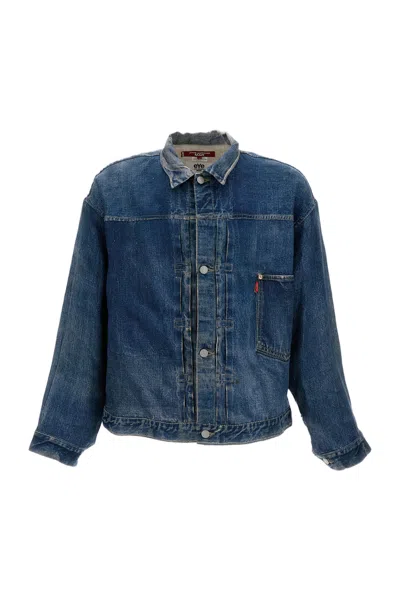 JUNYA WATANABE DENIM PRINTED JACKET