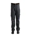 Junya Watanabe Denim Trousers With Belt Loops In Black