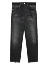 Junya Watanabe Distressed-effect Jeans In Black