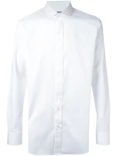 Junya Watanabe Dobby Weave Shirt In White