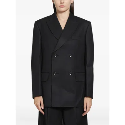 Junya Watanabe Double Blazer In Black