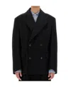 Junya Watanabe Carhartt Jacket With Collared Design And Multiple Pockets In Black