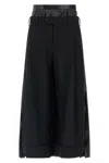 Junya Watanabe Double Layer Trousers In Black