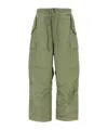 Junya Watanabe Drawstring Cargo Casual Pants In Green