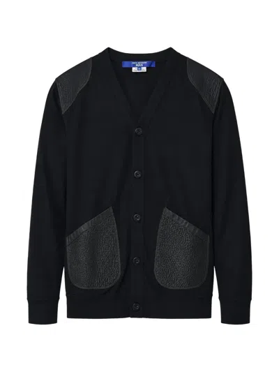 Junya Watanabe Elbow-patch Cardigan In Multi