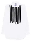 Junya Watanabe White Guy Rover Edition Customized Shirt In White