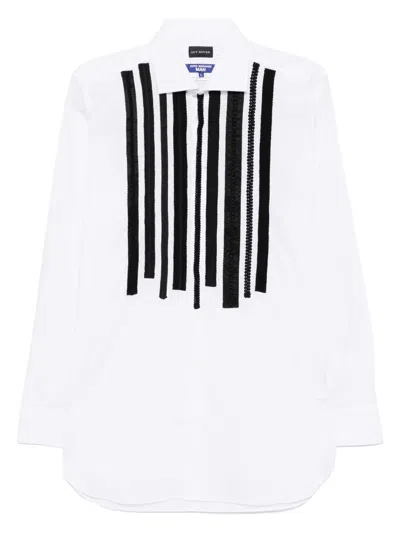 Junya Watanabe Embroidered Detailing Shirt In White
