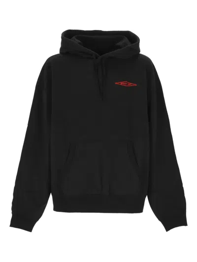 Junya Watanabe Logo Long-sleeved Sweatshirt In Black