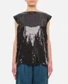 JUNYA WATANABE EMBROIDERED SEQUINS TOP
