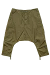 Junya Watanabe Eye  Man Rebuild By Needles Cargo Pants Khaki In Animal Print