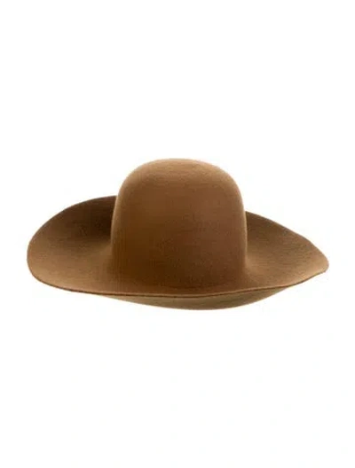 Pre-owned Junya Watanabe Fedora In Neutral