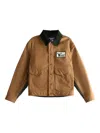 Junya Watanabe Filson Deck Patchwork Panelled Jacket In Brown