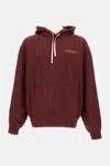 Junya Watanabe Hooded Sweatshirt Kangaroo Pocket Design In Red