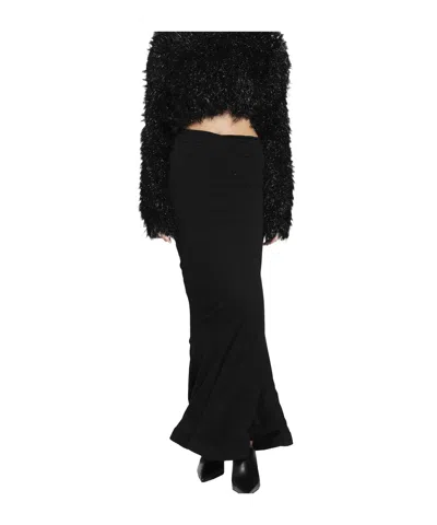 Junya Watanabe Fishtail Skirt In Black