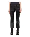 Junya Watanabe Five-bag Stitching Jeans In Black
