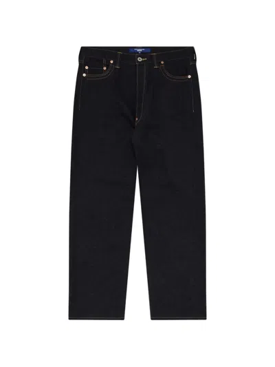 Junya Watanabe Five-pocket Straight Jeans In Black