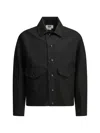 Junya Watanabe Flap-pocket Overshirt In Black