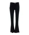 Junya Watanabe Flare 5 Pockets Trousers In Black