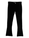 Junya Watanabe Low Waist Flare Pant In Black