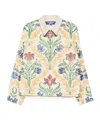 Junya Watanabe Floral Pattern Jacket In Multi