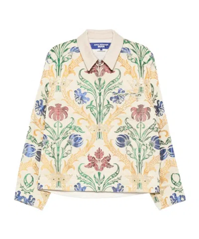 Junya Watanabe Floral Pattern Jacket In Multi