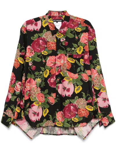 JUNYA WATANABE FLORAL-PRINT SHIRT