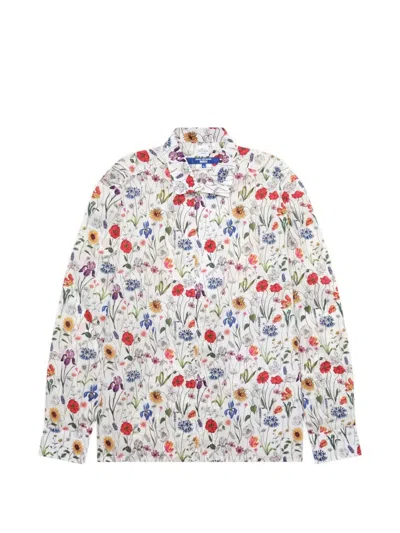 Junya Watanabe Floral-print Shirt In Multi