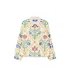 Junya Watanabe Floral Pattern Jacket In Multi
