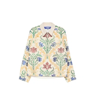 Junya Watanabe Floral-motifs Jacket In Multi