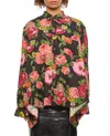 Junya Watanabe Flower Pattern Printed Shirt In Multicolor