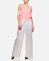 Junya Watanabe Front Pences Wide Pants In White