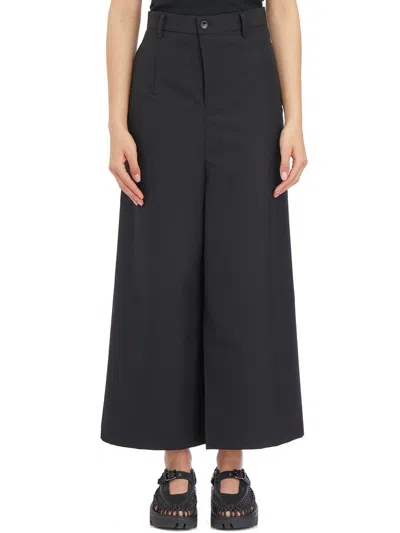 Junya Watanabe Women's Wool Asymmetric Trousers In Black
