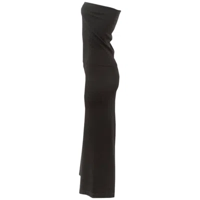 Pre-owned Junya Watanabe F/w 2008 Sleeveless Stretch Knit Romper Jumpsuit In Black