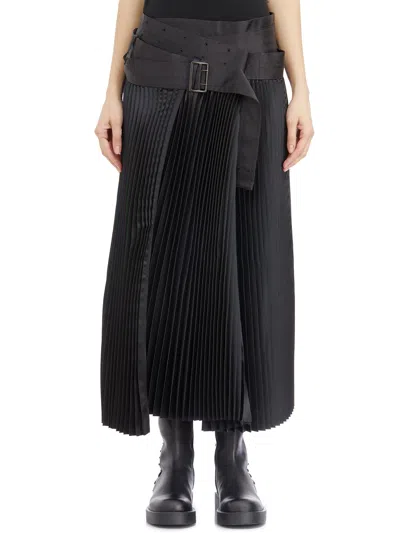 JUNYA WATANABE JUNYA WATANABE GONNA PLISSE' CON CINTURA