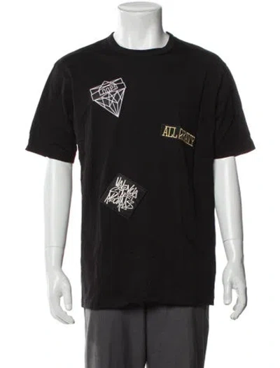 Pre-owned Junya Watanabe Graphic Print Crew Neck T-shirt W/ Tags In Gray