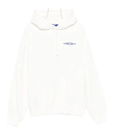 JUNYA WATANABE GRAPHIC PRINT HOODED SWEATSHIRT