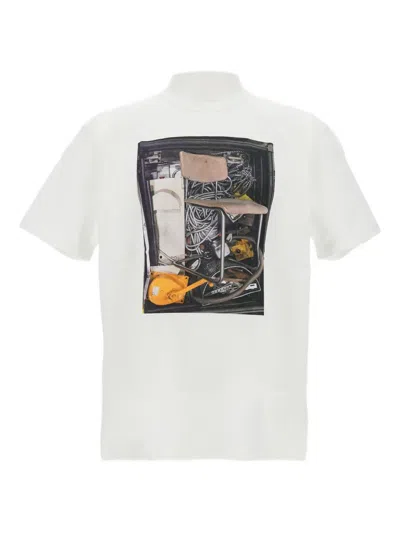 Junya Watanabe White Cotton Jersey Thomas Struth T-shirt