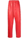 Junya Watanabe Jogginghose Mit Grafischem Print In Red