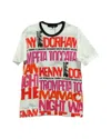 Junya Watanabe Graphic T-shirt In White Cotton In White