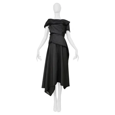 Pre-owned Junya Watanabe Gray Denim 1940's Style Dress 2000